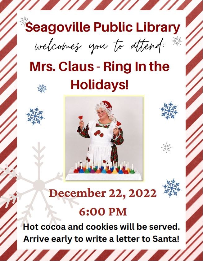 Cookies, Cocoa & Crafts with Mrs. Claus